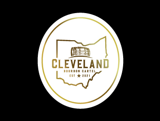 The Cleveland Bourbon Cartel logo design by fillintheblack