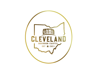 The Cleveland Bourbon Cartel logo design by fillintheblack