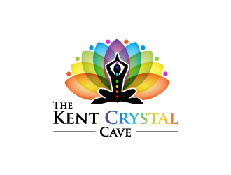 The Kent Crystal Cave logo design by zinnia