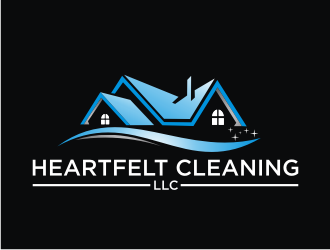 Heartfelt Cleaning LLC logo design by Sheilla