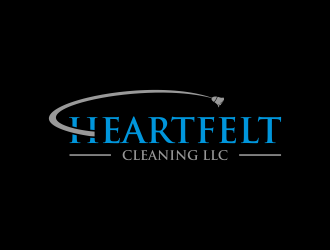 Heartfelt Cleaning LLC logo design by ArRizqu
