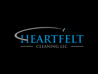 Heartfelt Cleaning LLC logo design by ArRizqu