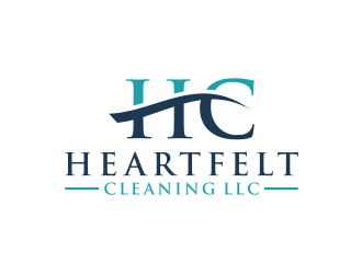 Heartfelt Cleaning LLC logo design by Artomoro