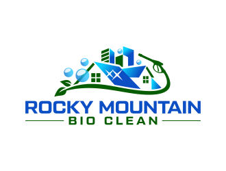 Rocky Mountain Bio Clean logo design by ingepro