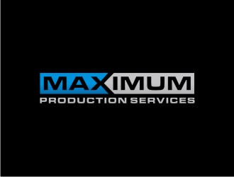 Maximum Production Services logo design by sabyan