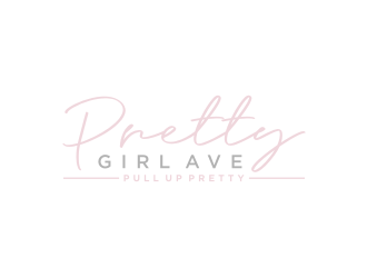Pretty Girl Ave  logo design by Artomoro