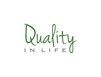 Quality In Life  logo design by Artomoro