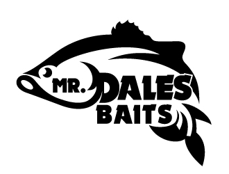 MR.DALES BAITS logo design by bezalel