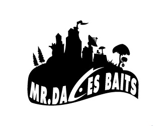 MR.DALES BAITS logo design by pilKB