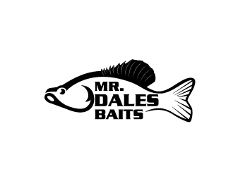 MR.DALES BAITS logo design by bezalel