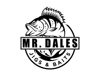MR.DALES BAITS logo design by dibyo
