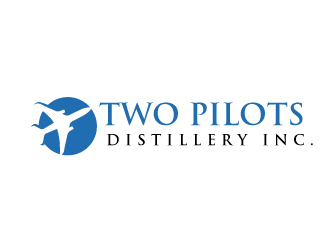 Two Pilots Distillery Inc.  logo design by ElonStark
