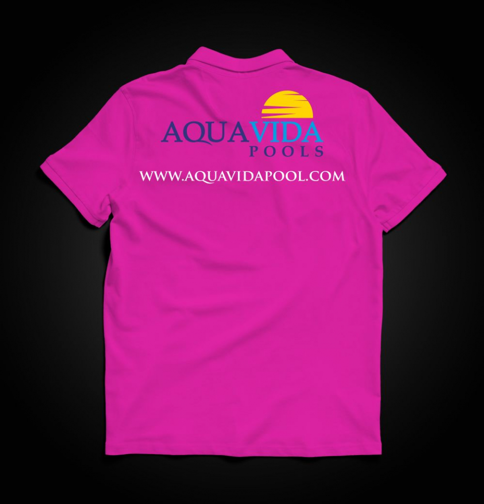 AquaVida Pools logo design by Dhieko