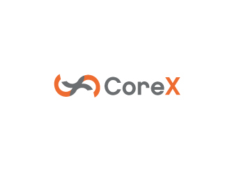 CoreX logo design by estrezen