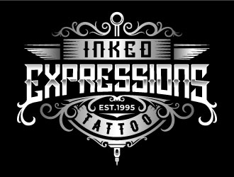 Inked Expressions  logo design by iamjason