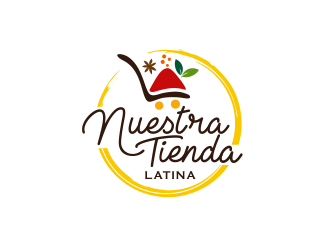 Nuestra Tienda Latina logo design by kimora