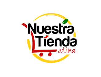 Nuestra Tienda Latina logo design by kimora