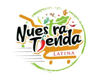 Nuestra Tienda Latina logo design by REDCROW