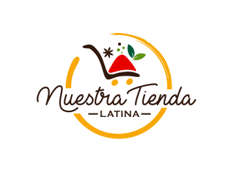 Nuestra Tienda Latina logo design by kimora