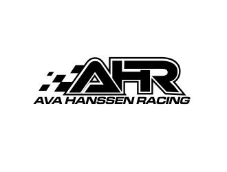 AHR.   Ava Hanssen Racing logo design by BintangDesign