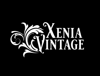 Xenia Vintage logo design by adm3