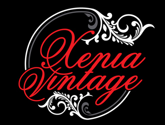 Xenia Vintage logo design by DreamLogoDesign