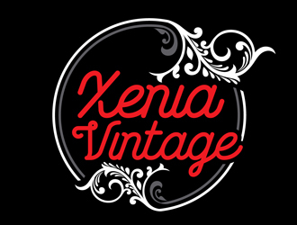Xenia Vintage logo design by DreamLogoDesign