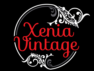 Xenia Vintage logo design by DreamLogoDesign