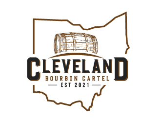 The Cleveland Bourbon Cartel logo design by fillintheblack