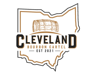 The Cleveland Bourbon Cartel logo design by fillintheblack