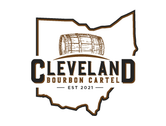 The Cleveland Bourbon Cartel Logo Design