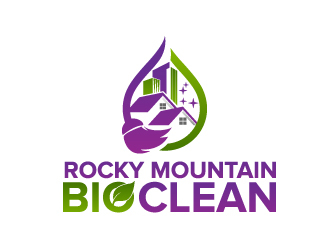 Rocky Mountain Bio Clean logo design by jaize