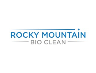 Rocky Mountain Bio Clean logo design by rezasyafri