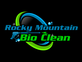 Rocky Mountain Bio Clean logo design by Greenlight