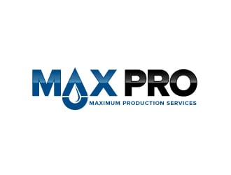 Maximum Production Services logo design by NadeIlakes