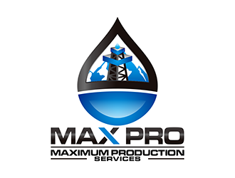 Maximum Production Services logo design by enzidesign