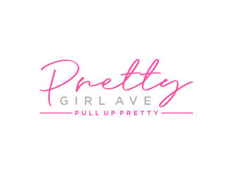 Pretty Girl Ave  logo design by Artomoro