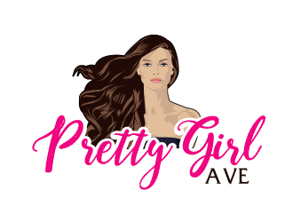 Pretty Girl Ave  logo design by ElonStark