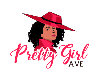 Pretty Girl Ave  logo design by ElonStark