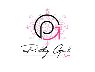 Pretty Girl Ave  logo design by usef44