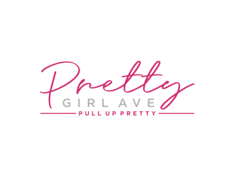 Pretty Girl Ave  logo design by Artomoro