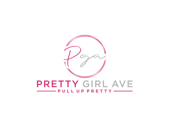 Pretty Girl Ave  logo design by Artomoro