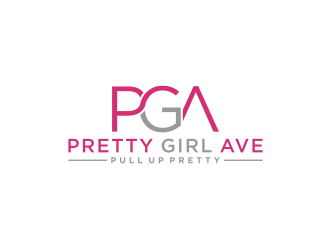 Pretty Girl Ave  logo design by Artomoro