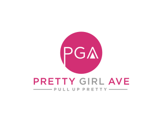 Pretty Girl Ave  logo design by Artomoro
