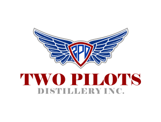 Two Pilots Distillery Inc.  logo design by Gravity