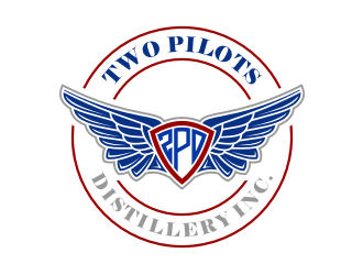 Two Pilots Distillery Inc.  logo design by Gravity