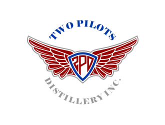 Two Pilots Distillery Inc.  logo design by Gravity