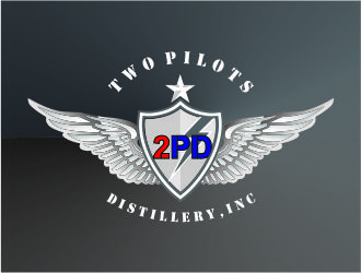 Two Pilots Distillery Inc.  logo design by Shina