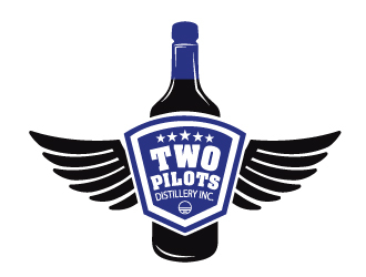 Two Pilots Distillery Inc.  logo design by Jairose08
