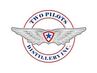 Two Pilots Distillery Inc.  logo design by Gravity